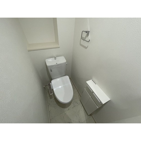熊本市中央区新町３丁目の賃貸マンションのトイレ