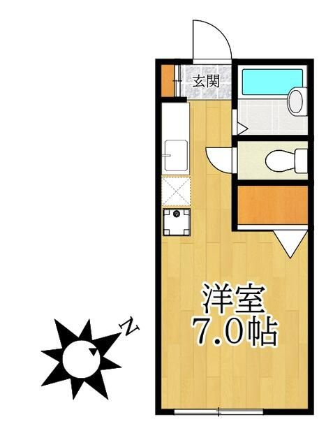 メゾン・ド・テイトの間取り
