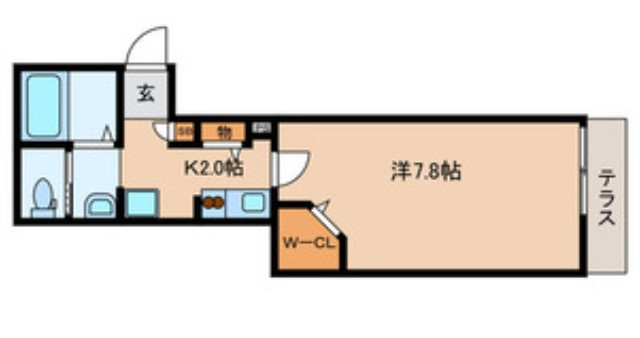 クレストハイムの間取り