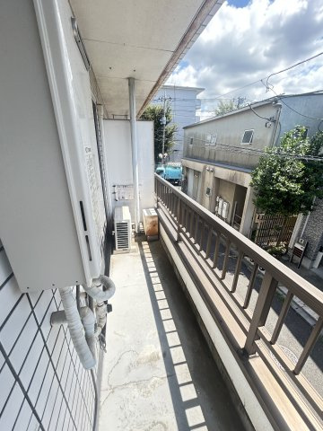 山田カンプレックスのバルコニー