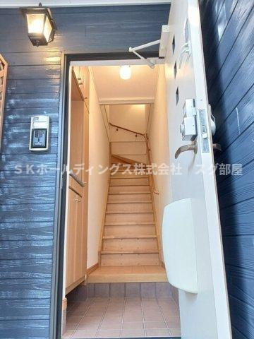アボンデーレＡの玄関