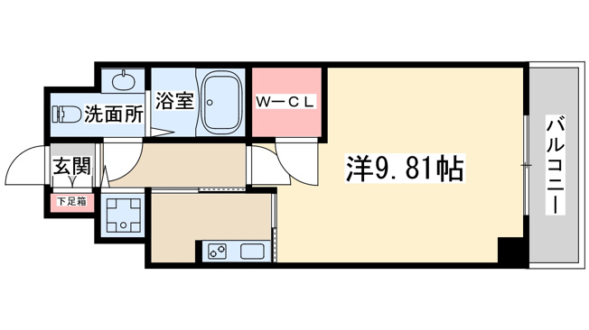 【間取り】 | エスリード福島リバーフロント