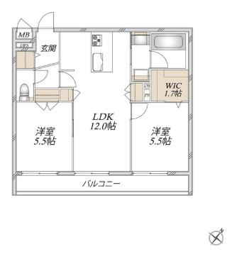 【間取り】 | グリシーヌ