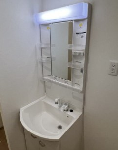 MELDIA梅島Ⅺの洗面所