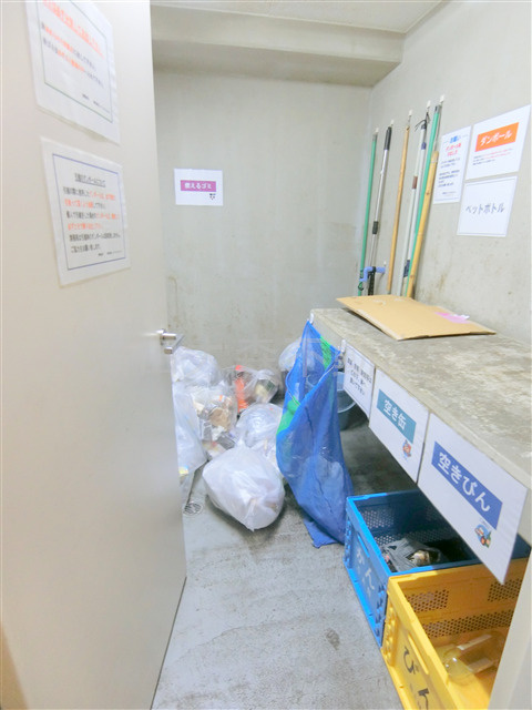 PREMIUM CUBEプレミアムキューブ大森のその他共用部分|曜日時間関係なくゴミ捨て可能な敷地内ゴミ捨て場！