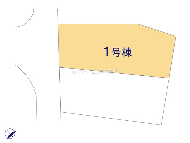 【区画図】 | 豊田市荒井町能田原479-2『仲介料無料』新築戸建て | 1号棟