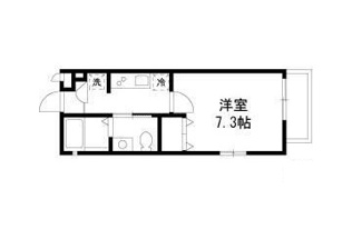 【間取り】 | ハッピーハイツ・ワン | 間取りです。