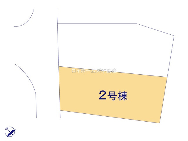 【区画図】 | 豊田市荒井町能田原479-2『仲介料無料』新築戸建て | 2号棟