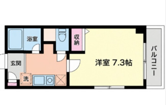 【間取り】 | ベルデン日本橋 | 間取りです。