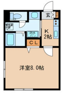 【間取り】 | サザンフロント新富町 | 間取りです。
