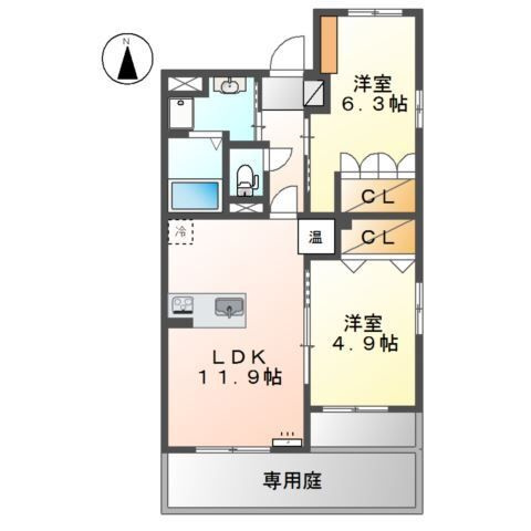 【間取り】 | ディアコート