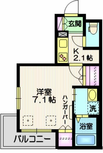 ロサアスールの間取り|間取りです