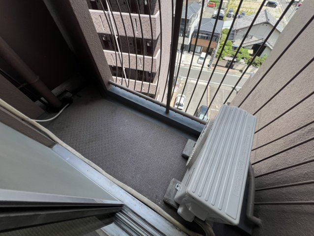 宝第一スカイハイツのバルコニー