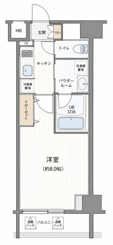 ガレリアレジデンス南千住の間取り