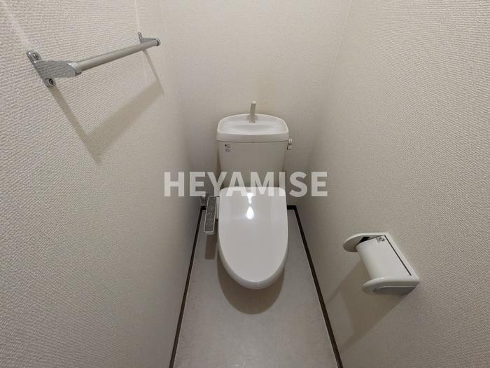 メルベーユ富の原C棟のトイレ|※室内画像は別号室のもの