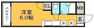 オーシャン本町の間取り