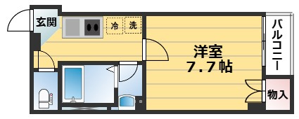 ピースフル京都の間取り