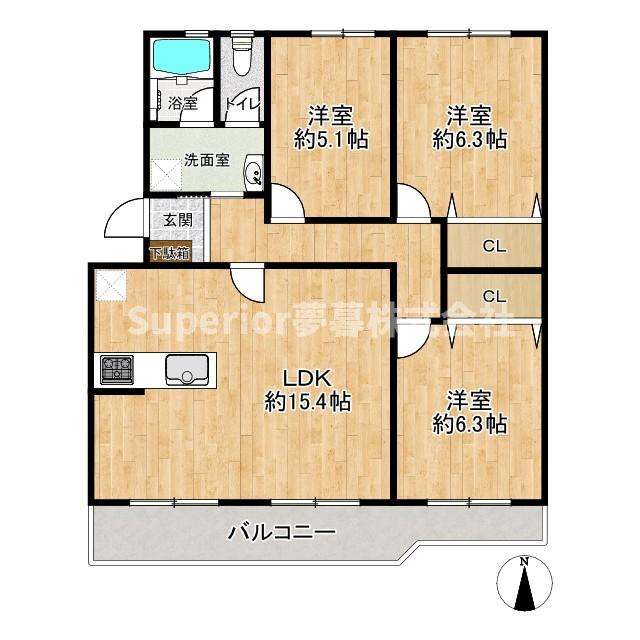 【中古マンション】膳所ハイツ8号棟