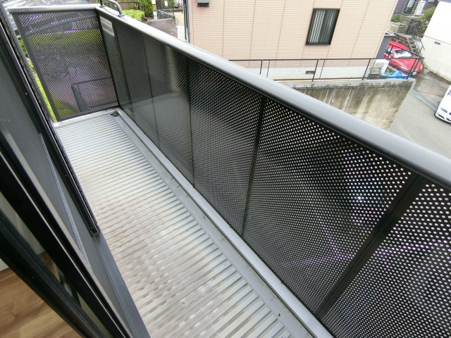 ディアス離宮山手Ｃ棟のバルコニー