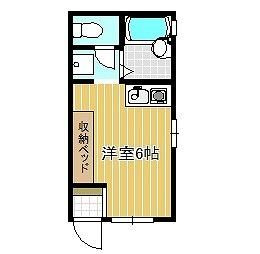 橋本アパートの間取り