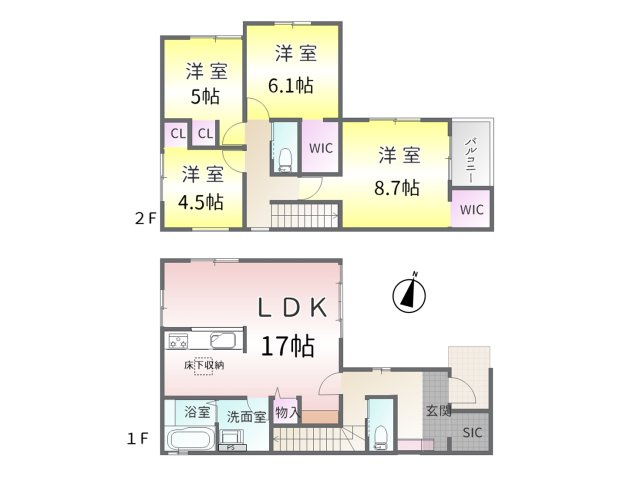 春日井市中央通1期(全2棟)の設備