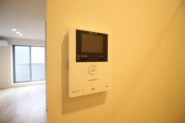 ゲミュートリヒのセキュリティ|モニター付きインターホンになります