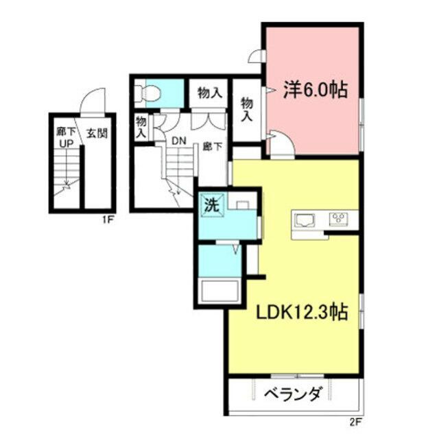 ゲミュートリヒの間取り|間取りです