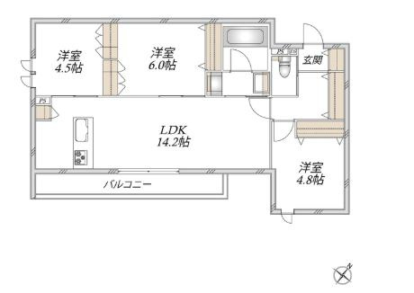 【間取り】 | グリシーヌ