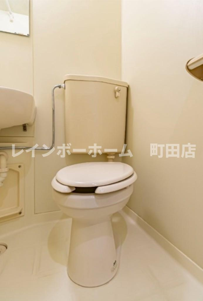 スカイコート橋本第３※初期費用分割あと払いサービス利用可能物件のトイレ
