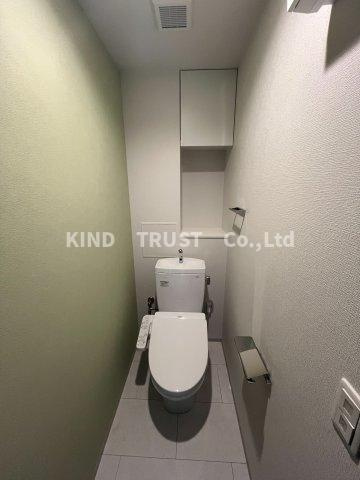 ル・モベイ天神橋のトイレ|ゆったりとした空間のトイレです