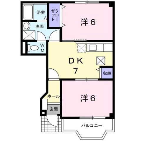 【間取り】 | ロータスハイツ