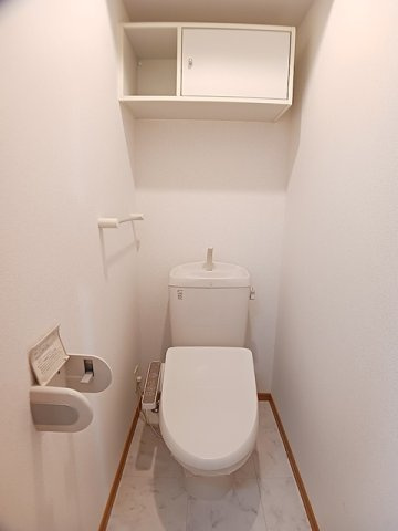 【トイレ】 | カルム　アビタシオン | 清潔感のあるトイレです