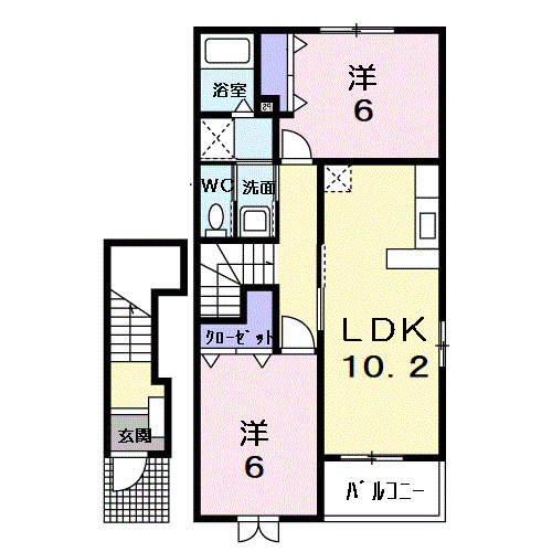 【間取り】 | フィオーレ