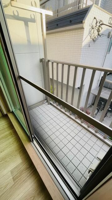 サンフラワーＫのバルコニー