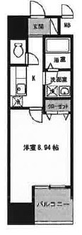 F・D　VILLEの間取り|間取りです。