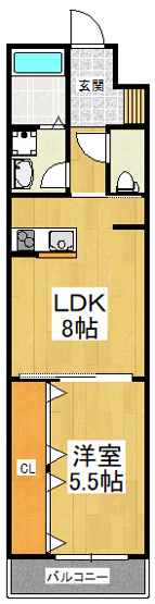 【間取り】 | ノイヴェル新堂