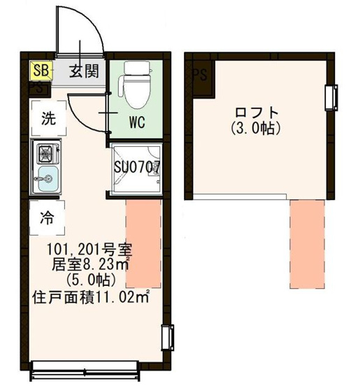 【間取り】 | ハーモニーテラス大山Ⅲ
