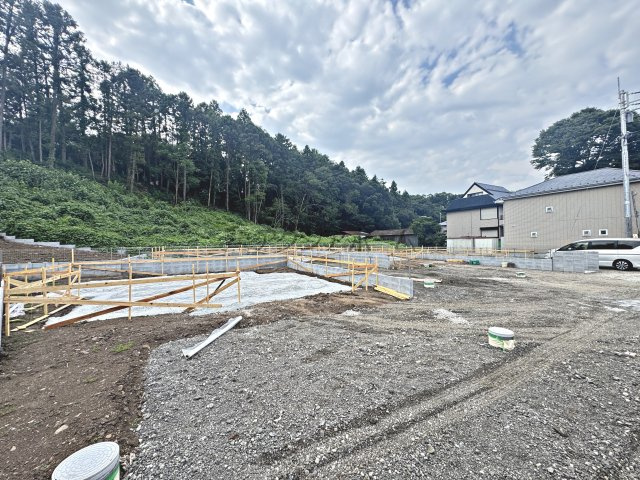 狭山市笹井・全4棟　新築一戸建　2号棟の外観|現地写真（2026年8月10日撮影）