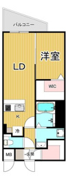 LEGALANDNISHINOMIYA PARKSIDEの間取り