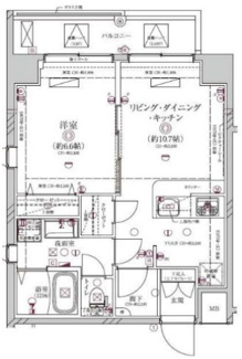 【間取り】 | ディアレイシャス本所吾妻橋