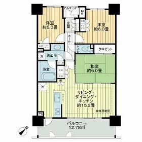 スカイタワーエグゼの間取り