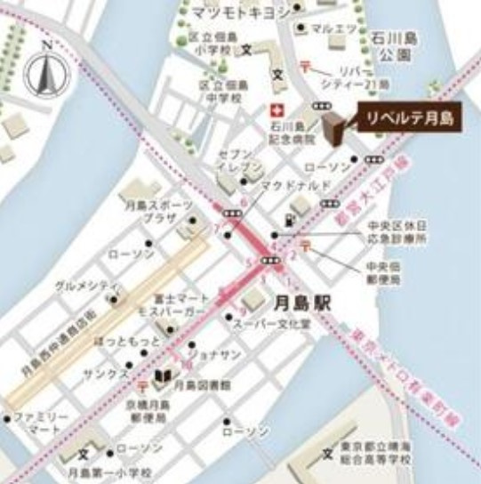 リベルテ月島のその他