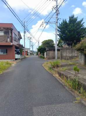 【前面道路含む現地写真】 | 鳥取市桂木土地