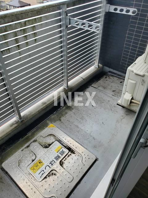 横浜市保土ケ谷区岩井町の賃貸マンションのバルコニー