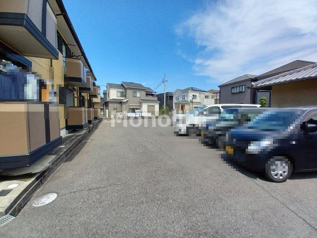 セジュール藤井B棟の駐車場