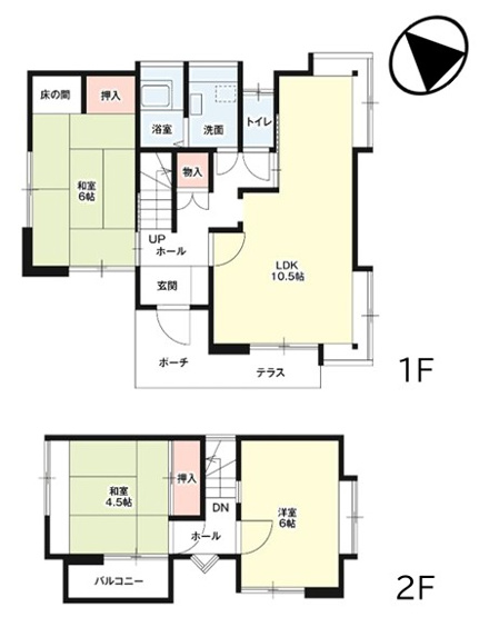 【間取り】 | 上里町七本木　中古住宅  