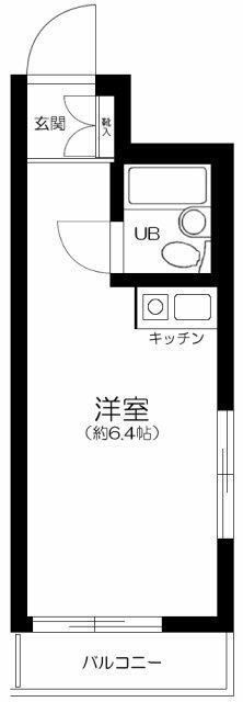 江東区亀戸９丁目の賃貸マンションの間取り