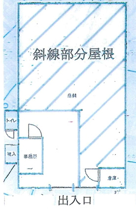 大仙西町１丁工場の間取り