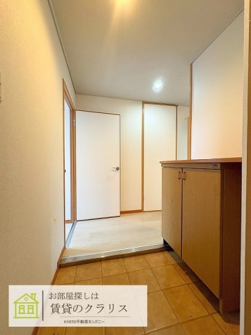 フォルム桂の玄関