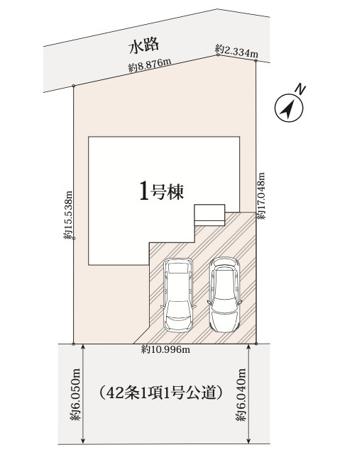 　4341川越市吉田10期の区画図